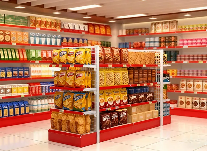 Supermarket Shelves