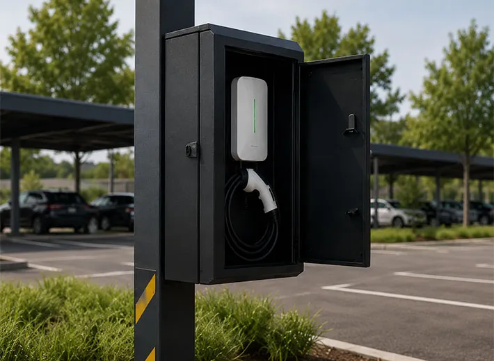 EV Charger Enclosure Manufacturing: Outdoor EV Charger Enclosure Solutions from an Enclosure Manufacturer in China